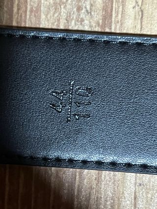 Cinturón Louis Vuitton Negro Gris