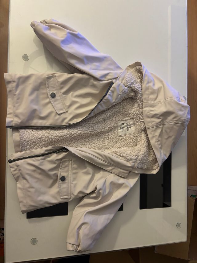 Chubasquero niño 24 meses beige