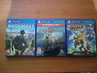 Lote juegos ps4