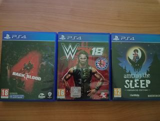 Lote juegos ps4