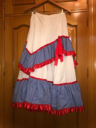 Vestido Flamenco Niña Talla 8-10 años