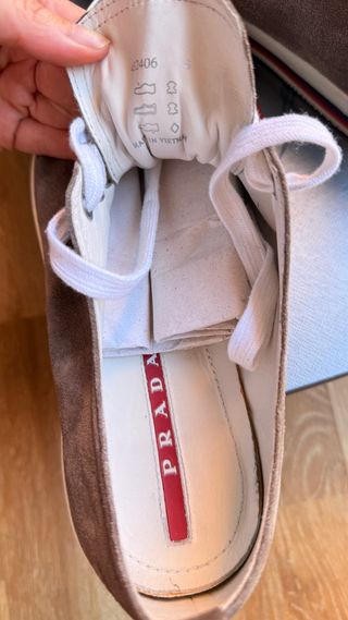 Zapatillas Prada Línea Rossa Talla 40