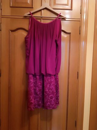 Vestido buganvilla talla 48