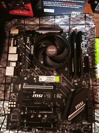 Pack Ryzen 5 + Placa Base MSI, X470+Nvme+ Ram