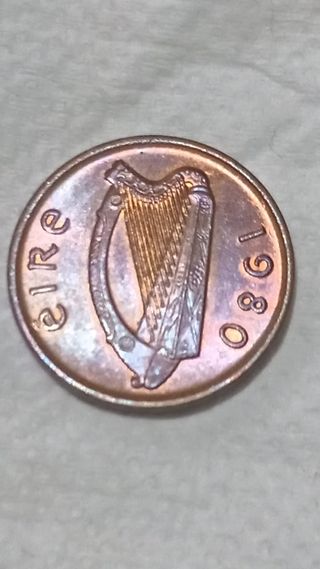 Medio centavo (1/2 Penny) Irlanda 1980