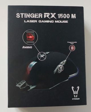Ratón Gaming Stinger RX 1500 M