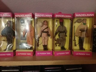 Colección 22 Madelman en caja (tambien x separado)