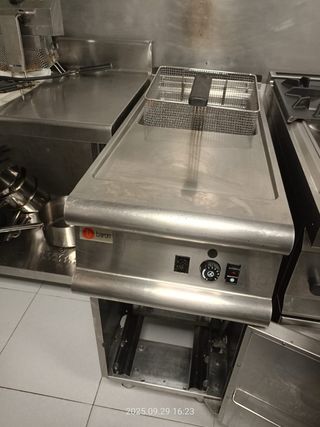 Freidora Profesional Gas  de 20 litros, Baron