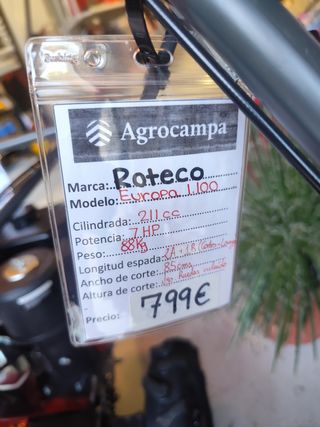 Motoazada Roteco Europa 1100