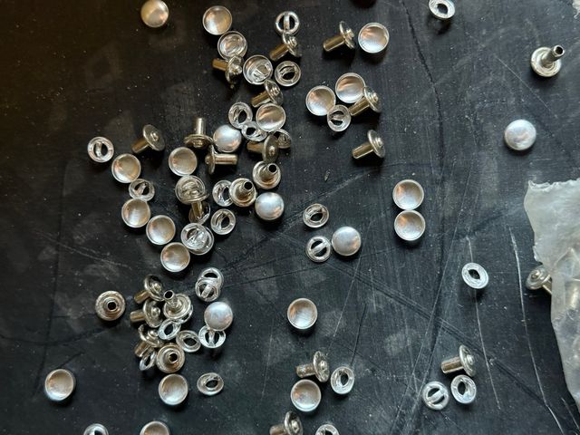 Lote mercería botones costura textil