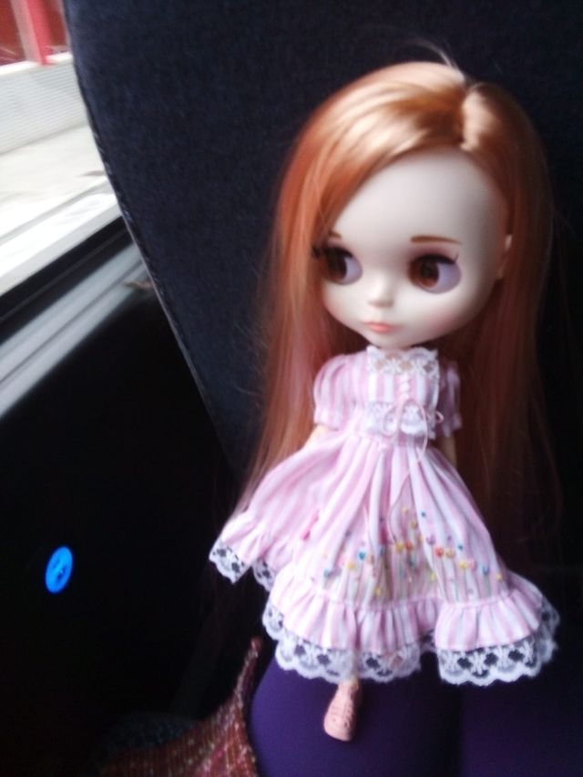 MUÑECA TIPO BLYTHE CON CUERPO ARTICULADO&CARA MATE