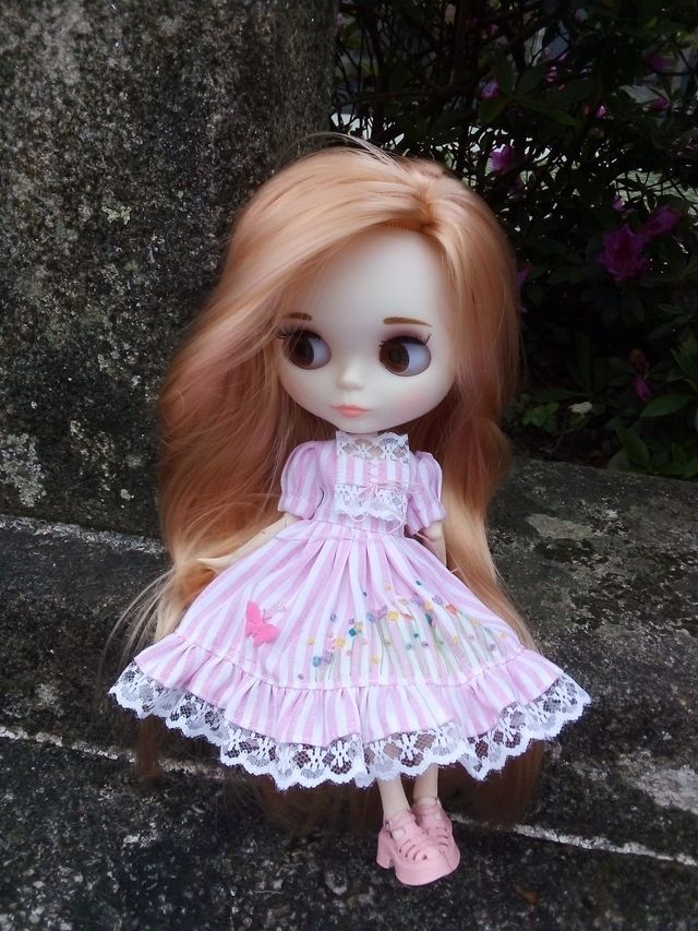 MUÑECA TIPO BLYTHE CON CUERPO ARTICULADO&CARA MATE