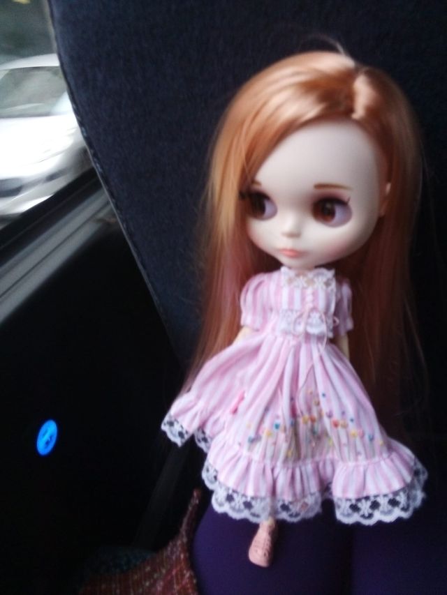 MUÑECA TIPO BLYTHE CON CUERPO ARTICULADO&CARA MATE