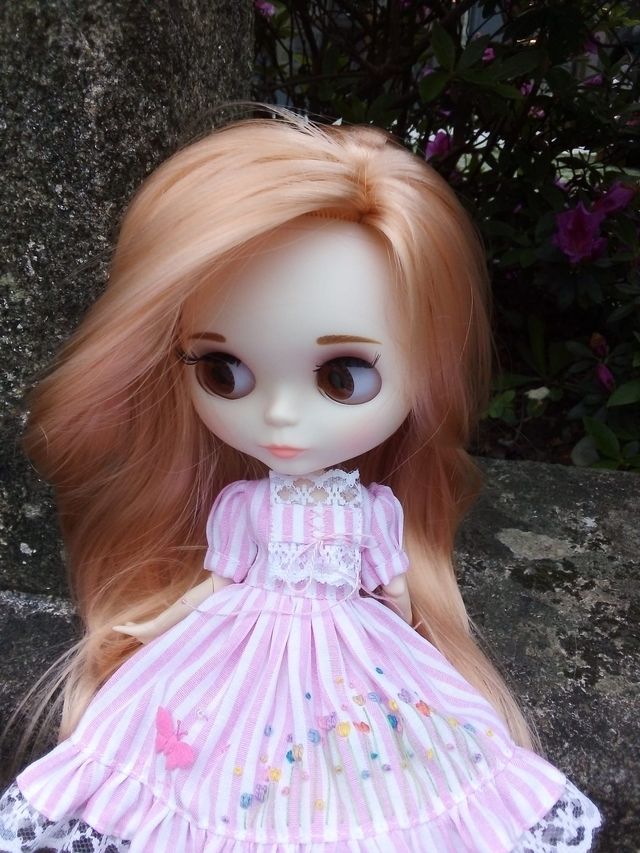 MUÑECA TIPO BLYTHE CON CUERPO ARTICULADO&CARA MATE