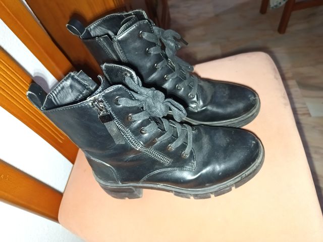 Botas mujer talla 36 negras