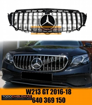 PARRILLA MERCEDES GT AMG CROMADA CLASE E W213