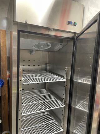 Cámara frigorífica profesional de acero inoxidable