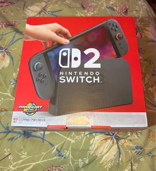 Nintendo Switch 2 + Mario Kart Precintada
