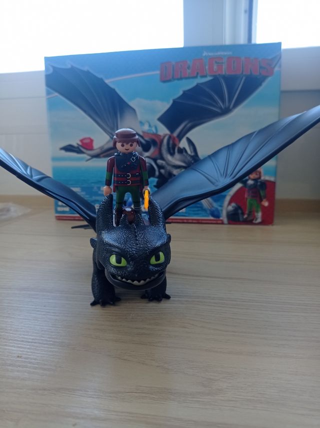 Playmobil Dragones: Toothless