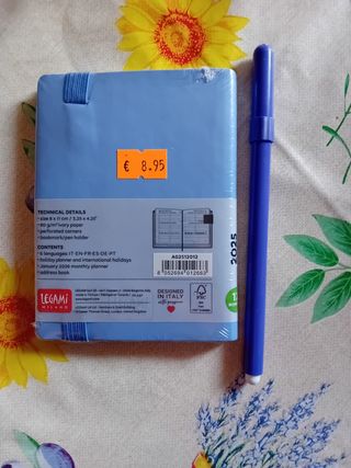 Agenda 2025 Legami settimanale