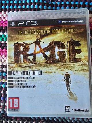 Rage Anarchy Edition PS3