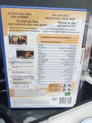 Singstar PS2 + 2 micrófonos
