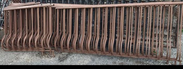 Barandilla de hierro forjado