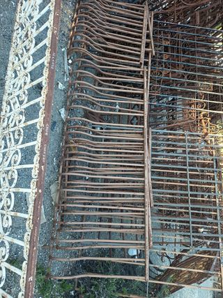 Barandilla de hierro forjado