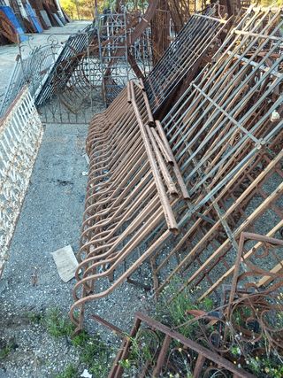 Barandilla de hierro forjado