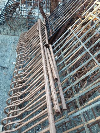 Barandilla de hierro forjado