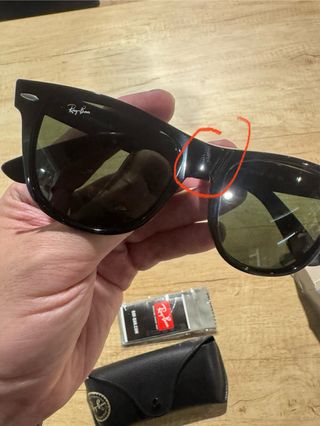 Gafas de Sol Ray-Ban Wayfarer Talla 54