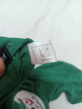 Camiseta futbol original selección Argelia XL