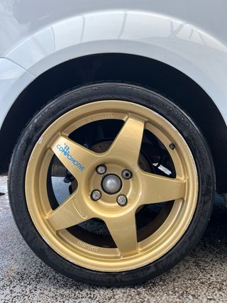 Llantas Compomotive MO5 4x108 Doradas