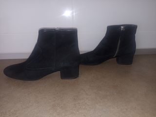 Botines Massimo Dutti Negros 