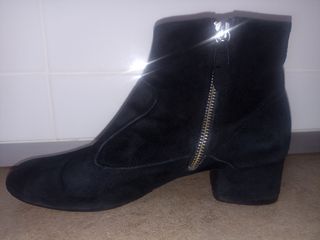 Botines Massimo Dutti Negros 