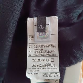 Maglia D&G Uomo Nera