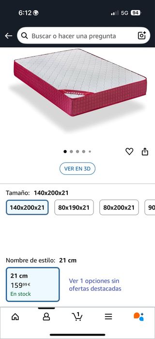 colchón nuevo a estrenar