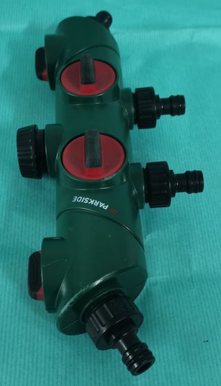 Distribuidor Manguera Jardín 4 Vías