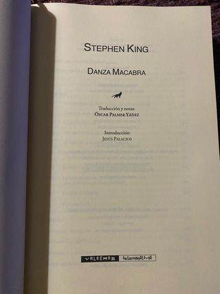 Stephen King./ Danza Macabra