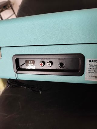 Tocadiscos Prixton Azul