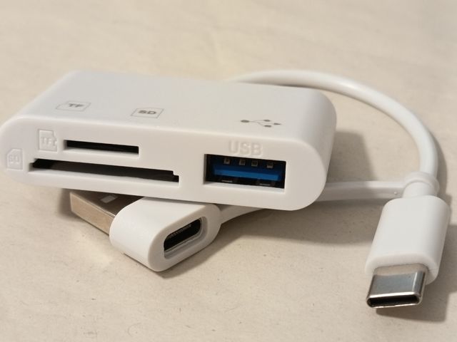 Lector Tarjetas SD TF USB C