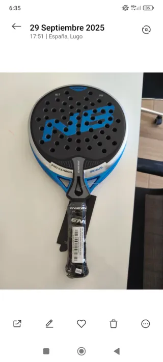 Pala de pádel Enebe Genius 2026!!

