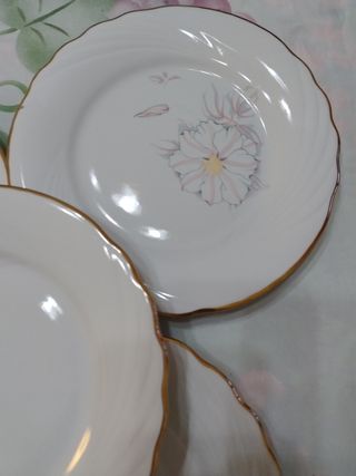 Tognana 5 Piatti Dolce in Porcellana