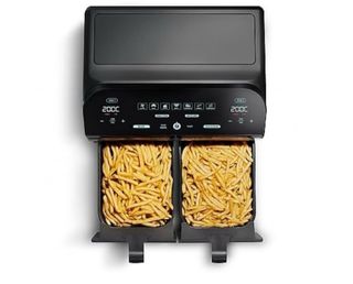 Freidora Aire Doble Compartimento Gourmia