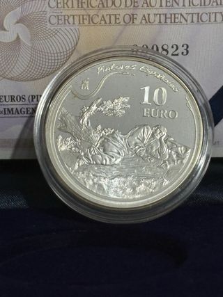 España 2011 Plata 10 Euros Pintores Españoles