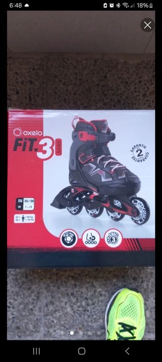 Patines Oxelo Talla 35-38