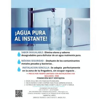 Osmosis compacta flujo directo instalado 500 euros