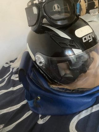 Casco AGV Blade con gafas talla L