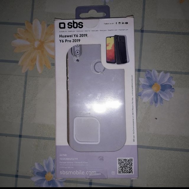 Cover SBS Huawei Y6 2019 / Y6 Pro 2019 Trasparente