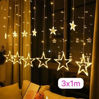 Tenda led luce calda